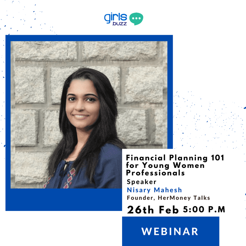 Webinar on Financial Planning 101 for Young Women Professionals
