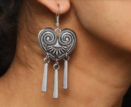 Earrings for the fifth Look